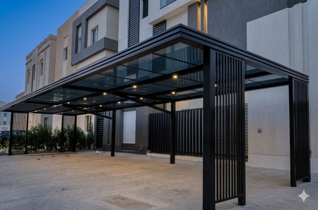Car Parking Shades & Aluminium Works in the UAE